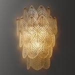 Vanero Pebble Leaf Wall Sconce