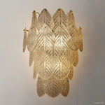 Vanero Pebble Leaf Wall Sconce