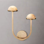 Perael Curve Dome Double Wall Sconce