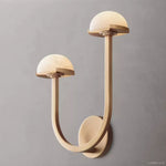 Perael Curve Dome Double Wall Sconce