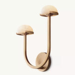 Perael Curve Dome Double Wall Sconce