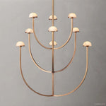 Perael Curve Dome Round Chandelier 40"