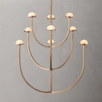 Perael Curve Dome Round Chandelier 40"