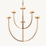 Perael Curve Dome Round Chandelier 32"