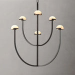 Perael Curve Dome Round Chandelier 32"