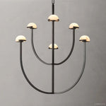 Perael Curve Dome Round Chandelier 32"