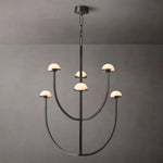 Perael Curve Dome Round Chandelier 32"