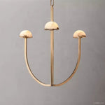 Perael Curve Dome Round Chandelier 24"