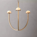 Perael Curve Dome Round Chandelier 24"