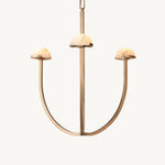 Perael Curve Dome Round Chandelier 24"
