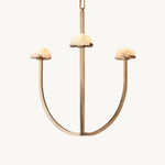 Perael Curve Dome Round Chandelier 24"