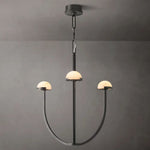 Perael Curve Dome Round Chandelier 24"