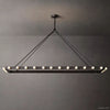 Vitoria Ember Trace Linear Chandelier 72"