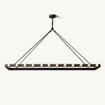 Vitoria Ember Trace Linear Chandelier 72"