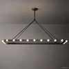 Vitoria Ember Trace Linear Chandelier 54"