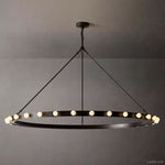 Vitoria Ember Trace Round Chandelier 60"