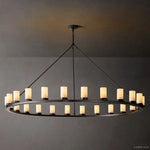 Ondra Flare Burnt Round Chandelier 72"