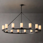 Ondra Flare Burnt Round Chandelier 48"