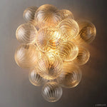 Dorian Swirled Glass Wall Sconce
