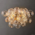 Dorian Swirled Glass Wall Sconce