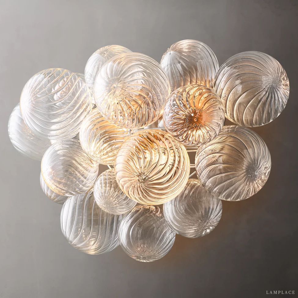 Dorian Swirled Glass Wall Sconce