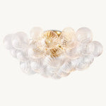 Dorian Swirled Glass Flush Mount
