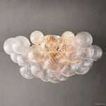 Dorian Swirled Glass Flush Mount