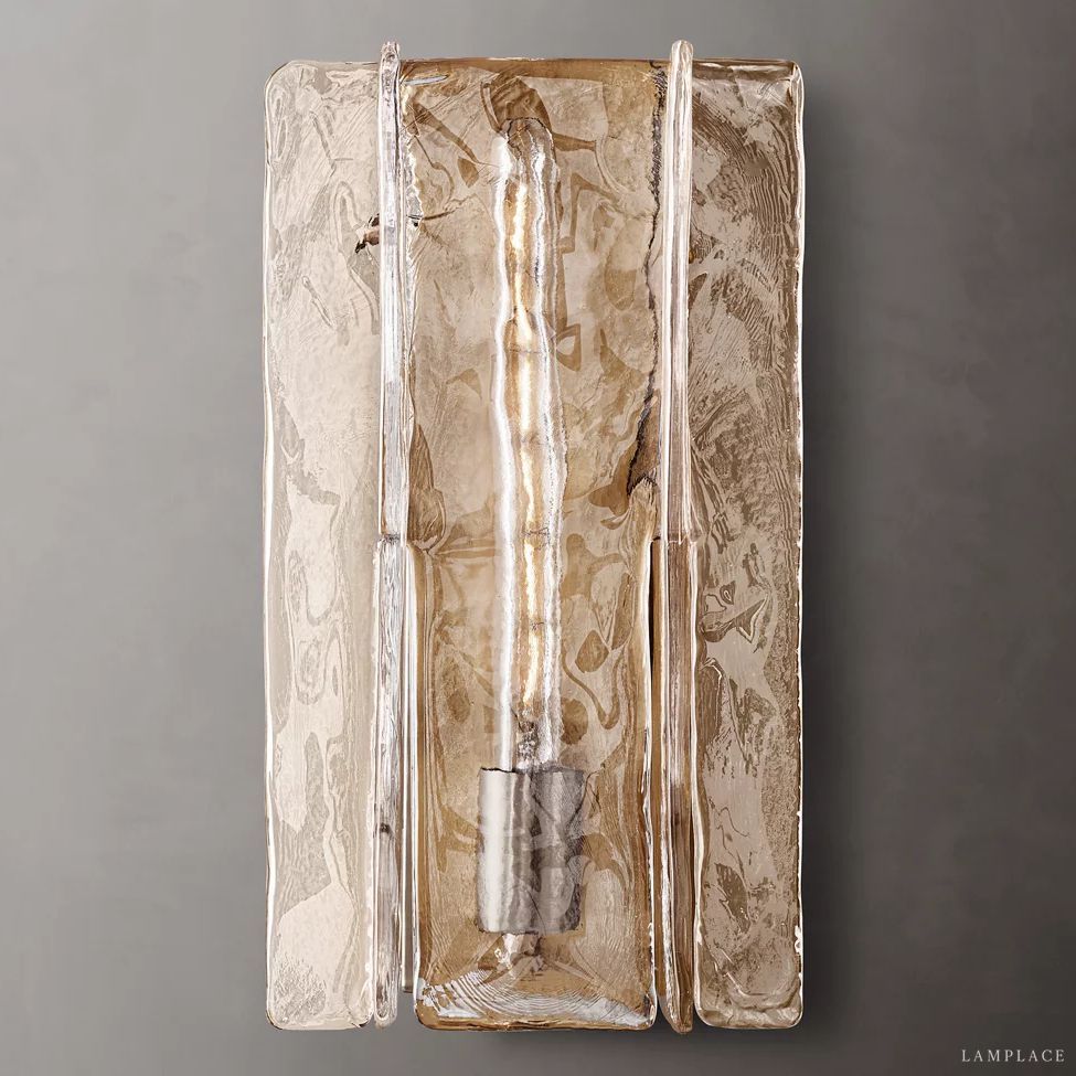Lattice Module Glass Wall Sconce