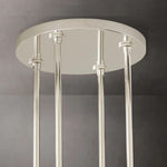 Ravelle Clear Glass Round Chandelier 36"