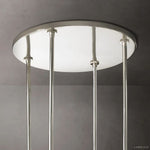 Ravelle Clear Glass Round Chandelier 60"