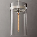 Ravelle Clear Glass Pendant Light