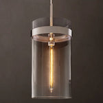 Ravelle Clear Glass Pendant Light