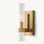 Ravelle Clear Glass Wall Sconce