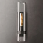 Ravelle Clear Glass Wall Sconce