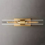 Ravelle Clear GlassLinear Wall Sconce