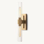 Ravelle Clear GlassLinear Wall Sconce