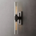 Ravelle Clear GlassLinear Wall Sconce