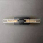Ravelle Clear GlassLinear Wall Sconce