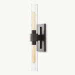 Ravelle Clear GlassLinear Wall Sconce