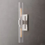 Ravelle Clear GlassLinear Wall Sconce