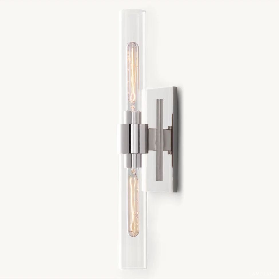 Ravelle Clear GlassLinear Wall Sconce