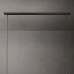 Ravelle Milk Glass Linear Chandelier 59"