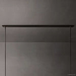 Ravelle Milk Glass Linear Chandelier 73"
