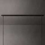 Ravelle Milk Glass Linear Chandelier 73"