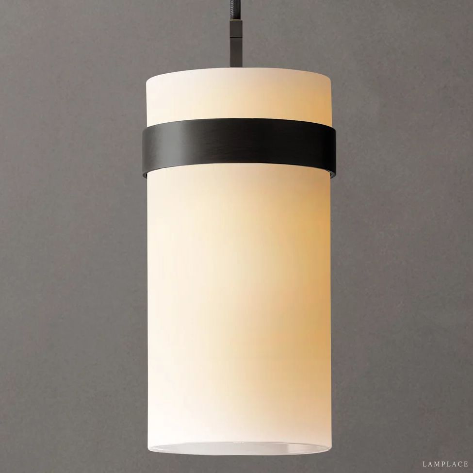 Ravelle Milk Glass Pendant Light