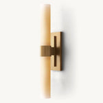 Ravelle Milk Glass Linear Wall Sconce