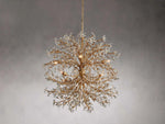 Fiore Sculpted Petals Round Chandelier