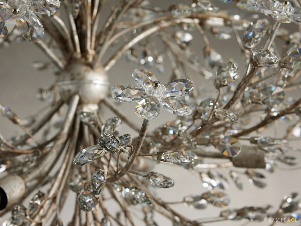 Fiore Sculpted Petals Round Chandelier