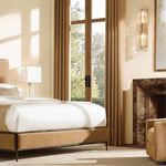 Lattice Module Glass Double Wall Sconce
