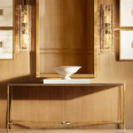 Lattice Module Glass Double Wall Sconce